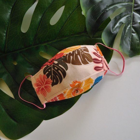 acacia swimwear Accessories - Retro Aloha Keiki Face Mask